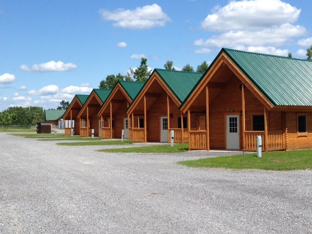 Construction of MWR Cabins at Fort Drum